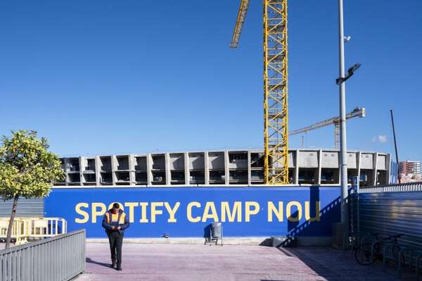 诺坎普翻修工程顺利推进 11月22日主场回归在望